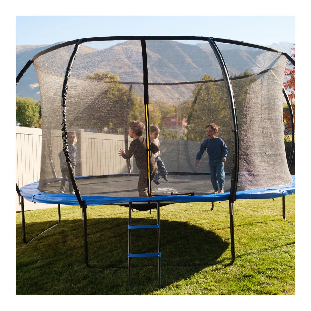 Jump Yeti 14' Trampoline Round With Safety Net JumpYeti