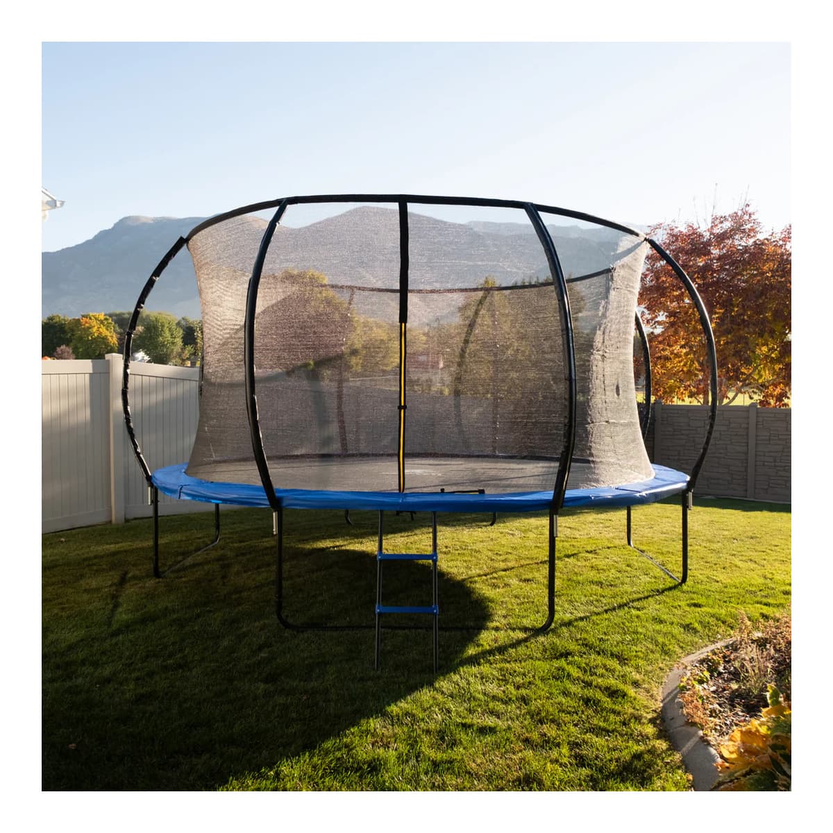 Jump Yeti 15' Trampoline Round With Safety Net JumpYeti