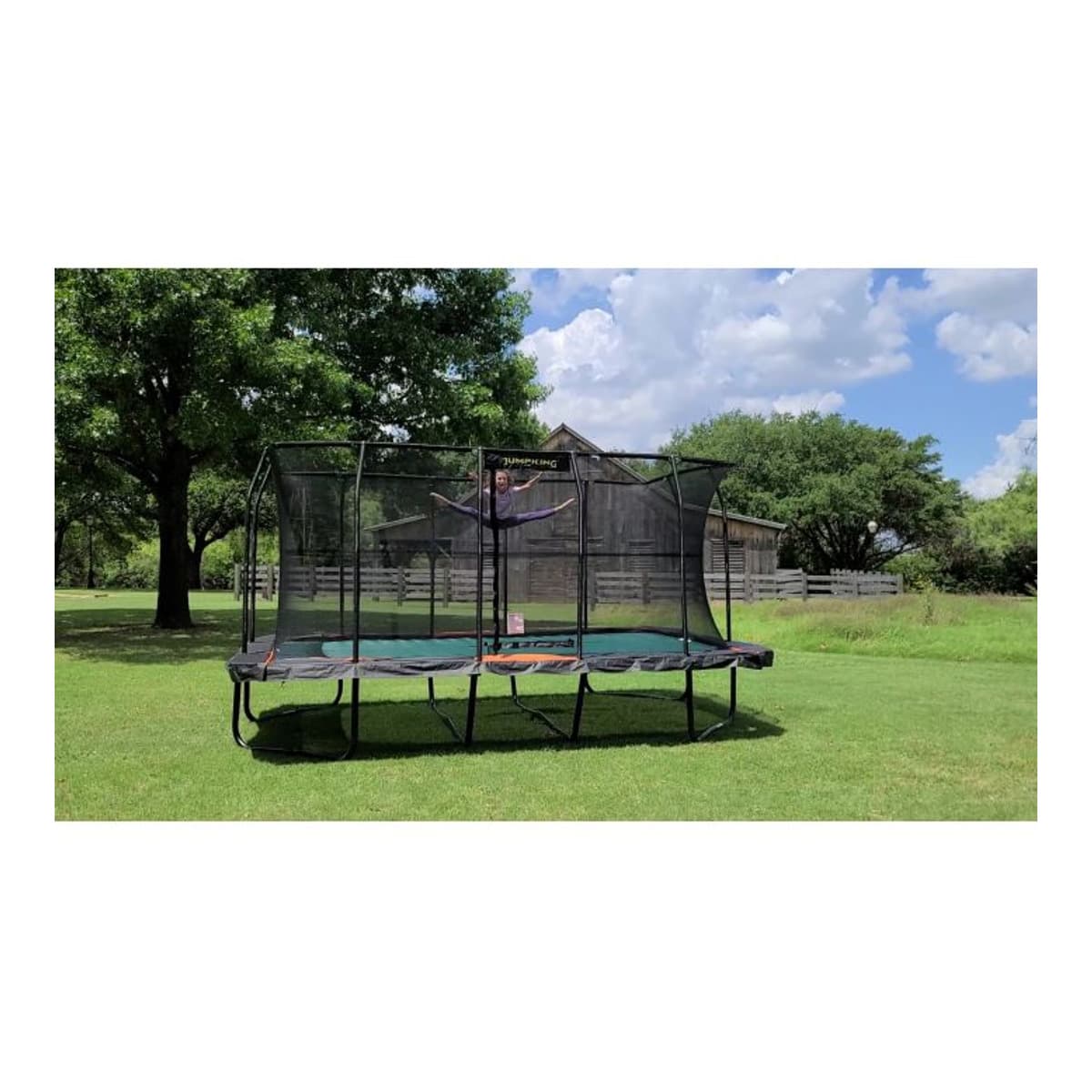 JumpKing 10' x 16' Pro-Series Rectangle Trampoline