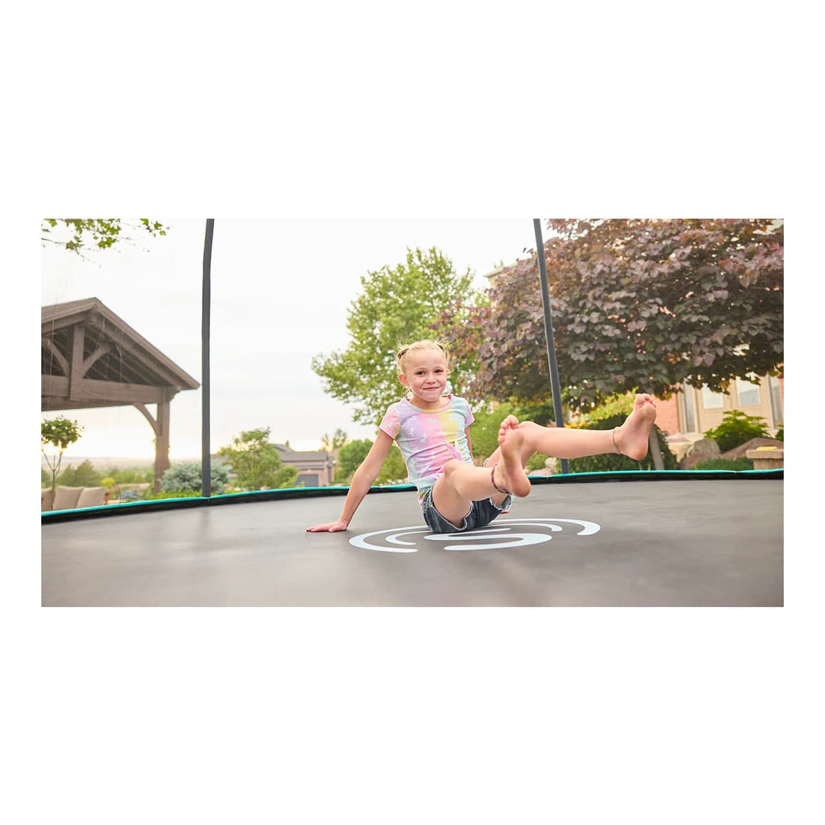 Skywalker 17' x 10' Rectangle Olympic-Sized Premium Trampoline with Enclosure