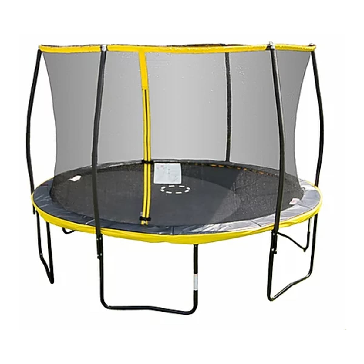 Sportspower / Bounce Pro 12ft Trampoline with Steelflex Pro Enclosure and Flash Litezone