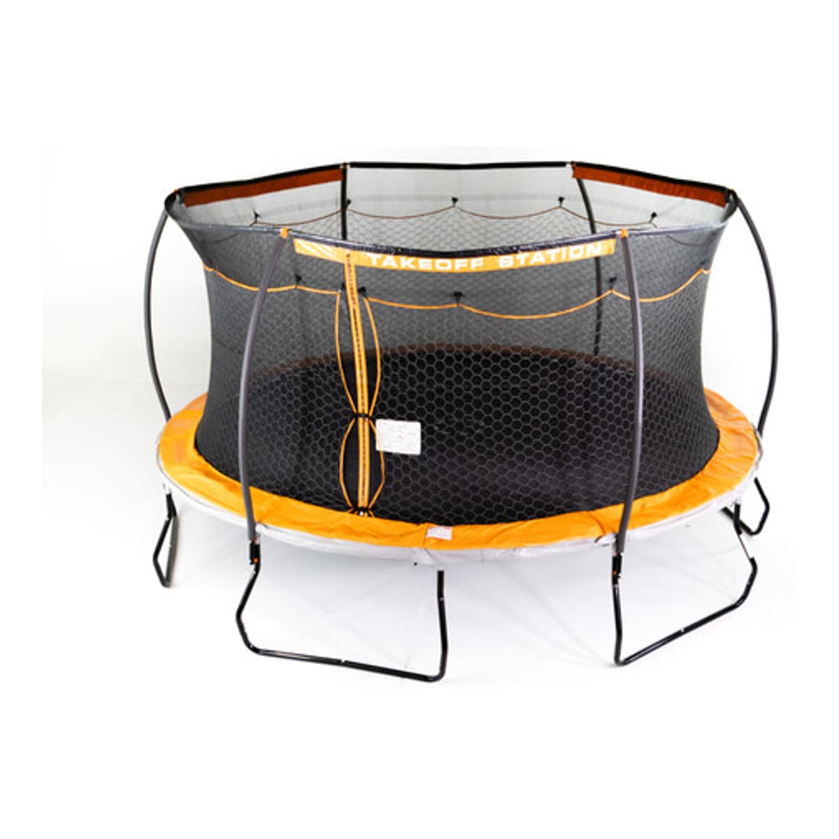 Sportspower / Bounce Pro 15ft Takeoff Station Steelflex Trampoline with Electron Shooter
