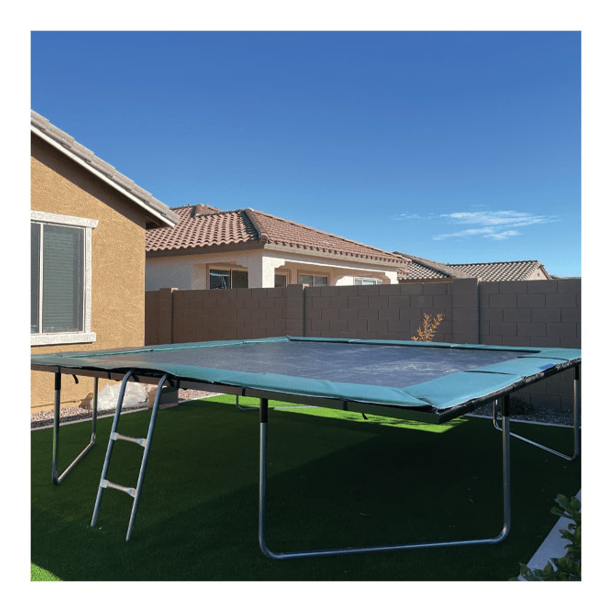 West Coast Jump 15’ Square Trampoline