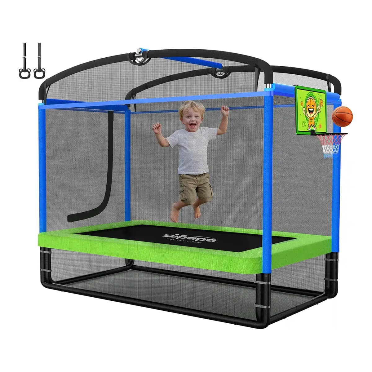 Zupapa kids rectangle trampoline
